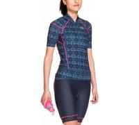 dames Gregster vélo pantalon ensemble Bienke, noir bleu imprimé, M, 12899