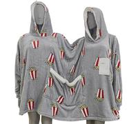 Dames Polaire Pyjama Deux Personne Ami Intime Lâche Adulte Hommes Femmes Une Pièce Couples Pyjama Automne Hiver en Peluche Pull Tenue, A, F