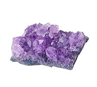 d'améthyste - de quartz brésilien de soutien du bien-être | violet HUEE violet vif | Énergie apaisante d'améthyste naturelle pour aide à la méditation, à la maison et au