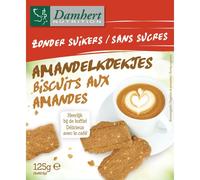 Damhert Biscuits aux Amandes Sans Sucre Cookies 125 g