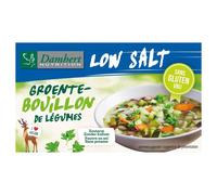 Damhert Cubes Bouillon de Légumes Pauvres en Sel et Sans Gluten Aliment 64 g