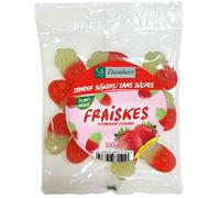 Damhert Fraiskes sans sucres Snack 100 g