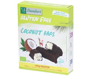 Damhert Gluten Free Barres de Noix Coco Autre 3x40 g
