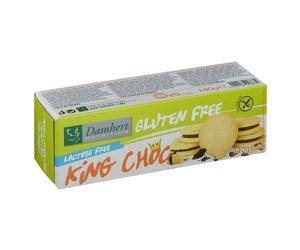 Damhert Gluten Free King Choc biscuits sans lactose Cookies 140 g