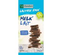 Damhert Lactose Free Tablette de chocolat au lait sans gluten Chocolat 100 g