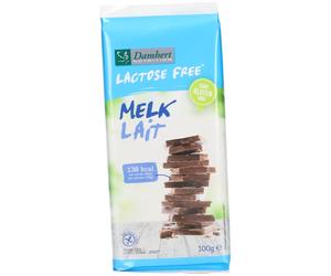 Damhert Lactose Free Chocolat Lait Gluten 100 g