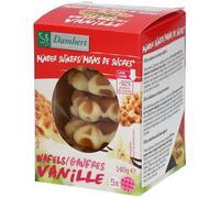 Damhert Moins de sucres Gaufres Douces Vanille Snack 140 g