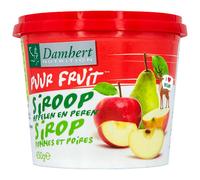 Damhert Pure Fruit Sirop Pomme-Poire 450 g