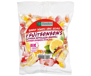 Damhert Sans Sucres Bonbons Tendres à goût de Fruit Bonbon(S) 100 g