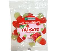 Damhert Sans Sucres Fraiskes Saveur De Fraise 100g
