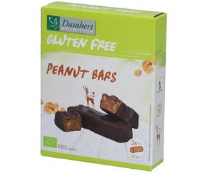 Damhert Wellbeing Barres aux Cacahuètes sans Gluten Barre 120 g