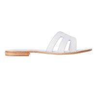 Mule femme DAMIA Blanc en cuir Blanc 39
