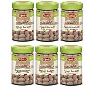 D'Amico Fagioli Borlotti del Piemonte Lot de 6 haricots bio bio borlotti du Piémont Haricots cuits en Italie 310 g