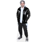 Damien Haas (Jacket) Silhouette en Carton Taille Mini