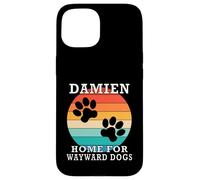 Damien Home for Wayward Dogs Nom de Famille Coque pour iPhone 15