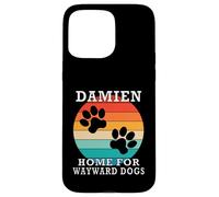 Damien Home for Wayward Dogs Nom de Famille Coque pour iPhone 15 Pro Max