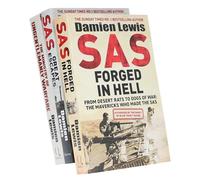 Damien Lewis’s World War II Collection 3 Books Set (SAS Forged in Hell, The Ministry of Ungentlemanly Warfare, and SAS Great Escapes)