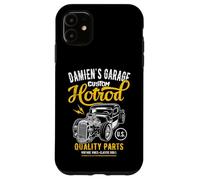 Damien's Hotrod Garage Classic Car Damien Coque pour iPhone 11