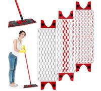 DAMIII Lot de 3 de housses de rechange pour balai microfibre | Housse pour balai Vileda Ultramax/UltraMax Plus/Easy Wring UltraMax, facile à fixer, pour enlever toutes les taches du sol