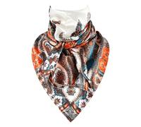DAMILY Foulard de Cow-boy Wild Rag pour Hommes Bandana de Rancher Large Style Western Surdimensionné pour Cow-girls 90x90cm (Multicolore)