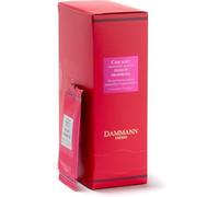 Dammann Carcadet Passion framboise - infusion sans caféine -24 sachets individuels