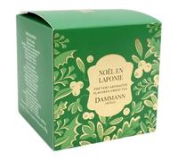 Dammann Christmas Tea Green - Noêl en Laponie - Thé Vert Aromatisé Cannelle, Canneberge, Orange - 25 sachets cristal