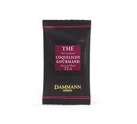 Dammann Coquelicot Gourmand - Thé noir aux arômes coquelicot et biscuit, 24 sachets cristal - Dammann Frères