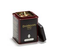 Dammann Frères® | Boîte en vrac de thé vert de Bali | Thé vert Jasmin Pamplemousse Litchi - 90 Gr | Thé vert au jasmin et arômes