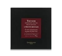 Dammann Fruits Rouges - Thé noir aux fruits rouges, 25 sachets cristal - Dammann Frères