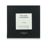 Dammann Gunpowder - Thé vert de Chine à la menthe, 25 sachets cristal - Dammann Frères