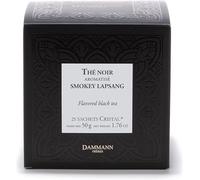 Dammann Smokey Lapsang - the noir arome fumee - Lapsang Souchong sain -25 sachets cristal -