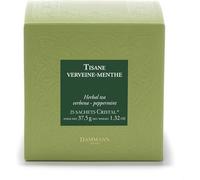 Dammann Tisane verveine menthe - Boîte 25 sachets Cristal | infusion sans caféine