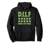 Damn I Love Frogs D.I.L.F Sweat à Capuche