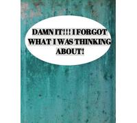 DAMN IT!!! I FORGOT WHAT I WAS THINKING ABOUT
