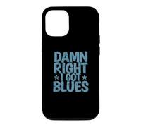 Damn Right I got Blues Music Trompet Coque pour iPhone 12/12 Pro