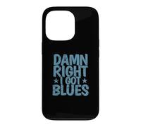 Damn Right I got Blues Music Trompet Coque pour iPhone 13 Pro