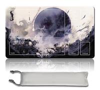 Damnation - Jeu De Société MTG Pad + Sac Imperméable Gratuit, TCG Solitaire Jeu De Table Pad Taille 60x35cm Tapis De Souris Compatible avec MTG TCG