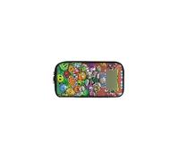 Damoff Trousse à Crayon PVZ Etui Crayon Ecole Plants Vs Zombies Sac à Crayon École Plantes Étui à Crayon Plants Trousse à Crayons Plantes Trousse Crayon Plants Vs Zombies Etui à Crayons PVZ Trousses