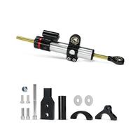 D'Amortisseur pour Forza350 pour F&ORZA 350 pour NSS pour NSS350 Motorcycle Stabilizer Steering Bracket Mount Adjustable Damper Kit(A Set 1)