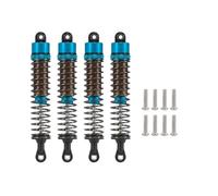 D'Amortisseur Rc Amortisseurs À Bain D'huile Réglables 4 Pièces Pour 1/10 RC 52/55/62/70/75/85/95/100/110/120 Mm Pour Buggy Truggy Sur Route Touring Drift Monster Trucks(Blue,100mm)