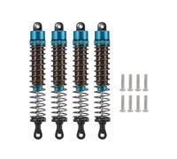 D'Amortisseur Rc Amortisseurs À Bain D'huile Réglables 4 Pièces Pour 1/10 RC 52/55/62/70/75/85/95/100/110/120 Mm Pour Buggy Truggy Sur Route Touring Drift Monster Trucks(Blue,110mm)