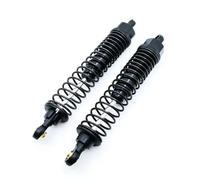D'Amortisseur Rc Compatibile Con HSP 108004 188004 1/10 RC Auto Aggiornamento Ricambi Accessori Parti 2 Pezzi 108 Mm Metallo A Bagno D'olio Ammortizzatore(Black)