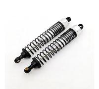 D'Amortisseur Rc Compatibile Con HSP 108004 188004 1/10 RC Auto Aggiornamento Ricambi Accessori Parti 2 Pezzi 108 Mm Metallo A Bagno D'olio Ammortizzatore(Silver)
