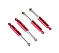 D'Amortisseur Rc Compatible avec Axial AX24 XC1 1/24 RC Voiture Amélioration Modification Pièces De Rechange Accessoires Pièces Détachées 4 Pièces Métal Amortisseur
