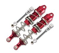 D'Amortisseur Rc Pour Arrma 1/7 Fireteam Big For Rock 1/8 For Kraton For Notorious Exb 6S ARA330831 ARA330778 ARA330621 Amortisseur Avant En Métal 115 Mm(Red)