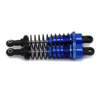 D'Amortisseur Rc pour HSP pour HPI pour Losi 1/16 2 Pièces Amortisseur Arrière en Alliage D'aluminium 70 Mm Réglable À l'huile Voiture RC pour Buggy Camion Pièces Améliorées(Dark Blue)
