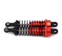 D'Amortisseur Rc pour HSP pour HPI pour Losi 1/16 2 Pièces Amortisseur Arrière en Alliage D'aluminium 70 Mm Réglable À l'huile Voiture RC pour Buggy Camion Pièces Améliorées(Red)