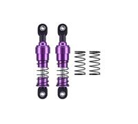 D'Amortisseur Rc pour LCG pour Capra pour SCX10 pour TRX4 V4 pour Element 1/10 2 Pièces 75 Mm-115 Mm Gros Amortisseurs avec Remplissage D'huile RC Crawler De Rechange(Purple,75mm)