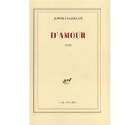 D'amour Danièle Sallenave (Auteur)