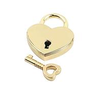 D'amour Vintage En Forme De Cœur, Avec Clé En Métal, Souhaits Pour Valise, Bagages, Journal Intime, Livre, Bijoux